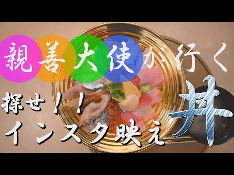 親善大使が行く！探せ！！インスタ映え丼