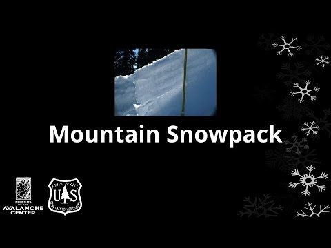 Avalanche Fundamentals: Mountain Snowpack