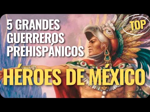 ¡5 Legendarios Guerreros Prehispánicos! - Top imperdible!!