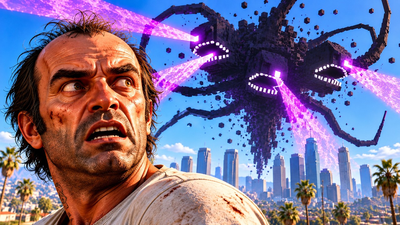 Meti al WITHER STORM en GTA V