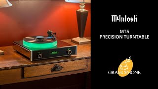 Video thumbnail for McIntosh MT5 Precision Turntable REVIEW by Gramophone