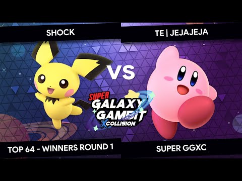 Super GGxC - Shock (Pichu) Vs TE JeJaJeJa (Kirby) - Top 64 - Winners Round 1
