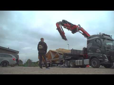 3 FASSI Großkrane im Einsatz