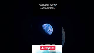 🌍 Rare 1971 Earth Photo from Apollo 15 🚀 | Stunning Space History #shorts #space #spacefacts
