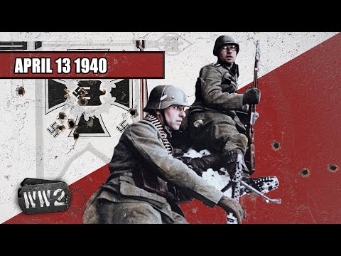 033 - The Invasion of Norway and Denmark - WW2 -  April 13 1940
