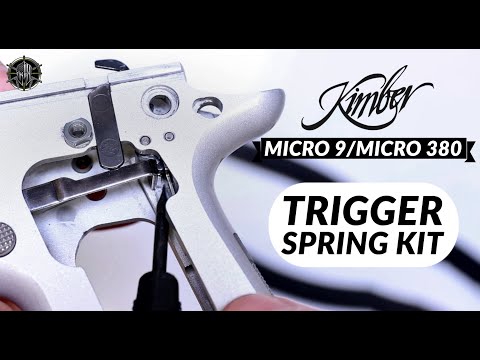 Kimber Micro 9 & Micro 380 Trigger Spring Kit – Install Guide & Trigger Pull Overview