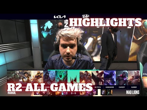 RGE vs MAD - All Games Highlights | Round 2 LEC 2021 Summer Playoffs | Rogue vs Mad Lions