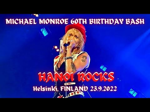☆ Michael Monroe 60th Birthday Bash - Hanoi Rocks - Don't You Ever Leave Me @ Helsinki 23.9.2022 ☆