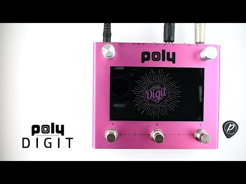 Poly Effects DIGIT Quad Delay Reverb (in STEREO, Use Headphones)