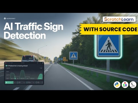 Traffic Sign Detection Using Python Opencv Deep Learning Ai Project Source Code Python