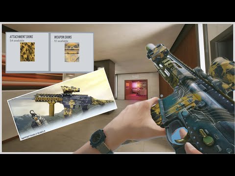 Impenetrable Bundle Gung Ho Weapon Skin + Attachment Skin + Gameplay + Review ￼