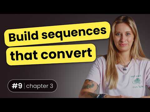 Lesson 9: Setting up your sequence structure in Woodpecker [Cold Email Course: Chapter 3 · Lesson 9]