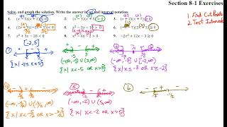 101 8-1 Solutions 1-9