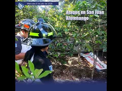 Ataque armado en San Juan Alotenango