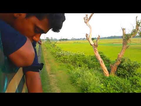 Smoothly Running Local Train Ancient Broad Gauge Railway