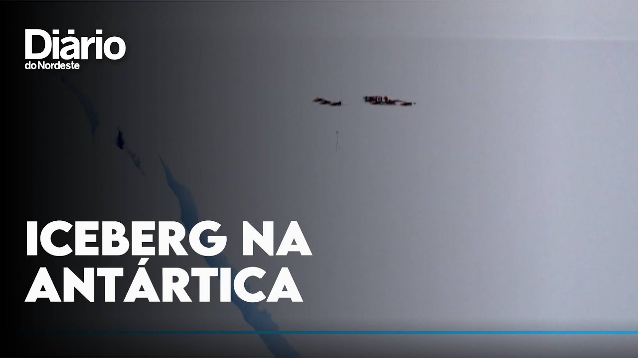 Imagem da notícia: Iceberg do tamanho da Grande Londres se desprende na Antártica; veja vídeo