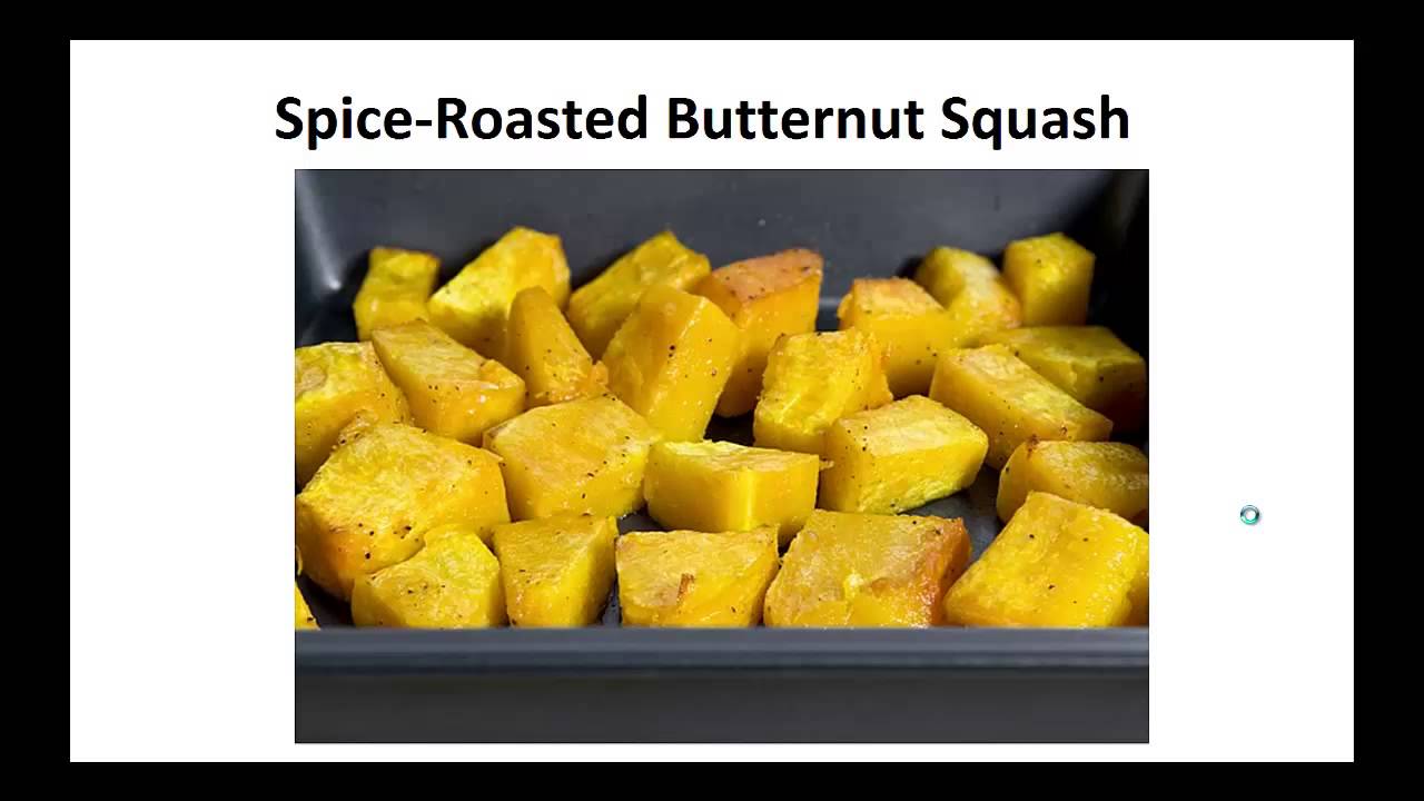 Paleo Dinner Recipes - Spice Roasted Butternut Squash By A Former Diabetic