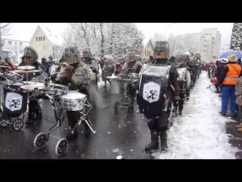 Fasnacht Luzern Fasnacht Krienser Umzug die Schlösslifäger aus kriens