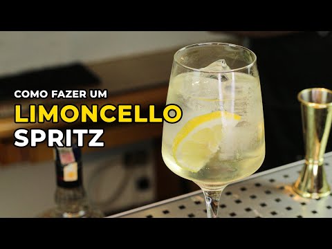 Receita de Drink Refrescante com Espumante - Coquetel Limoncello Spritz - Bartender Store