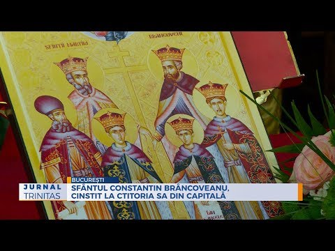Sfântul Constantin Brâncoveanu, cinstit la ctitoria sa din Capitală