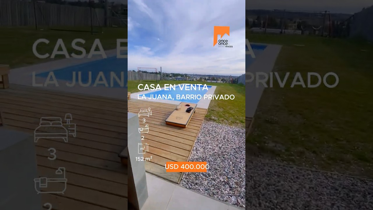 VENDIDA! Casa espectacular, Barrio La Juana - Video