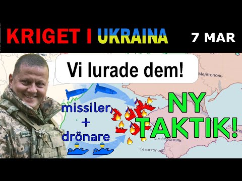 7 Mar: FLÄCKFRITT GENOMFÖRANDE. Ukrainarna SÄNKER STORT KRIGSFARTYG | Kriget i Ukraina förklaras