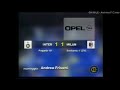 1995 96 8 29 10 1995 INTER Milan 1 1 M Paganin Savicevic Servizio D S Rai InterChannel