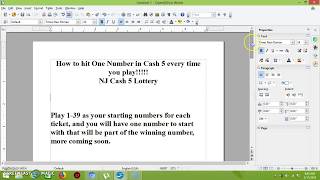 How to hit One Number in Cash 5 every time you play!!!!! NJ Cash 5 Lottery