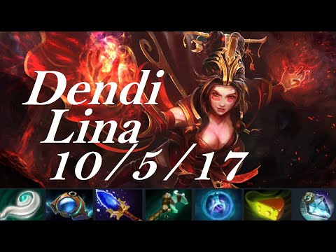 Dendi Lina vs N0tail Techies - wp, wp - MidOne Lifestealer, Ramzes AM, SabeRLighT Necrophos -dota2