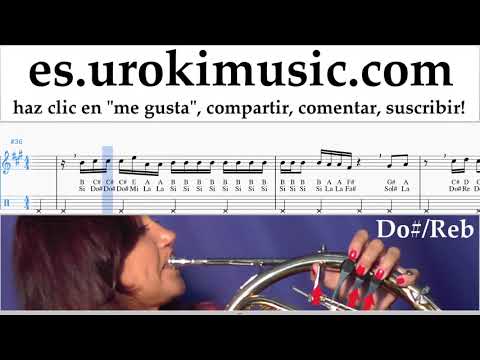 Tutorial de Trompa Bebe Rexha - I'm A Mess Clases Notas um-i927