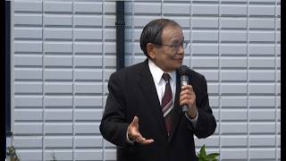 国民民主党幹事長「榛葉賀津也」幹事長が静岡県にやってきた。【藤枝市議選】八木勝候補　岡村好男演説　IN 　JA大井川高洲支店