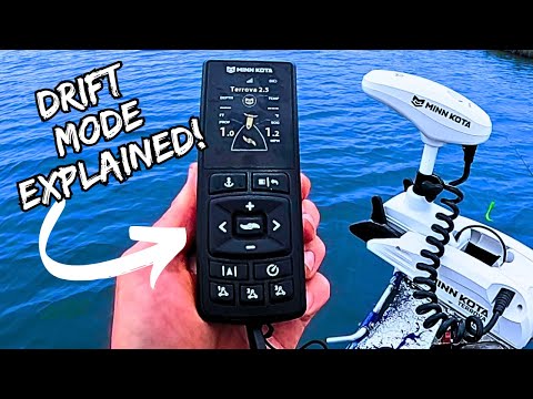 Minn Kota's New Advanced GPS "DRIFT MODE EXPLAINED!" Learn how and when to use DRIFT MODE!