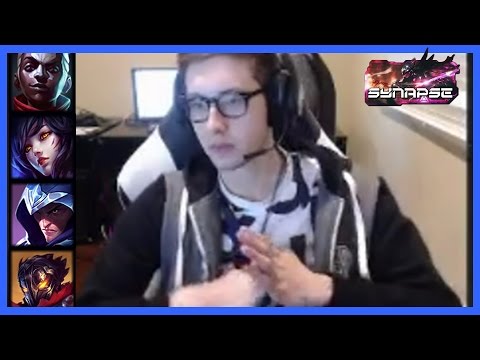Bjergsen - Stream Highlights #7 - Ekko | Ahri | Viktor | Talon - League of Legends