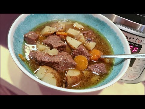 Large Family Instant Pot Beef Stew | Electric Pressure Cooker Recipes