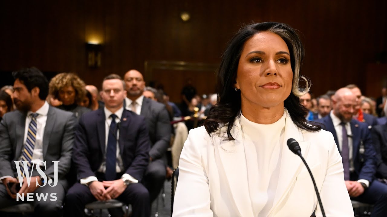 Tulsi Gabbard Faces Questions on Snowden, Russia and Syria in Hearing | WSJ News