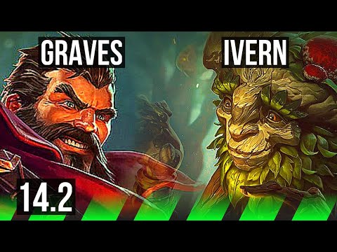 GRAVES vs IVERN (JNG) | 7/2/9, 300+ games | KR Grandmaster | 14.2