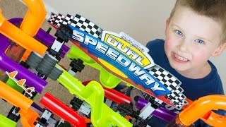 Marble Race Toy Unboxing Marble Mania Dual Speedway Kinder Playtime