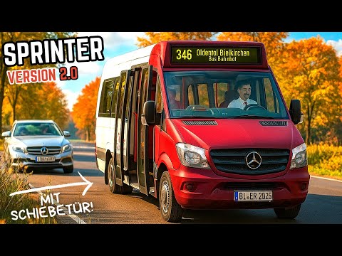 OMSI 2 [60 FPS] - THE NEW SPRINTER 2.0 🚐 (W906 City Variant) - Let's Play Omsi 2 [#994]