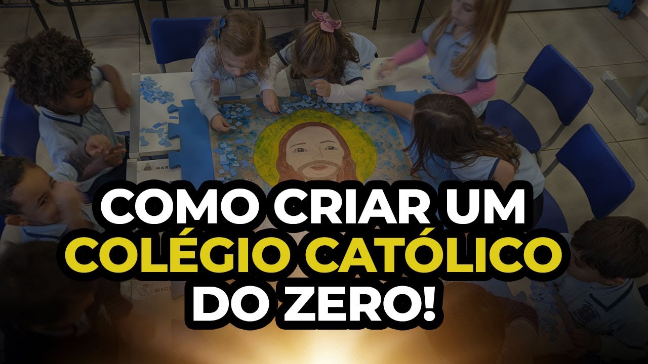 LIVE - COMO CRIAR UM COLÉGIO CATÓLICO DO ZERO!