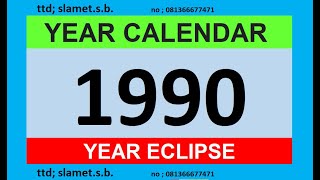 Download lagu calendar year 1990  eclipse #calendar #blog #eclipse #education #music #entertainment #america mp3