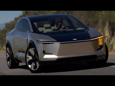 Thumbnail for Electric Crossover with Extraordinary Style and a Minimalist Cabin. New Toyota FT-3e Concept by Toyota FT-3e