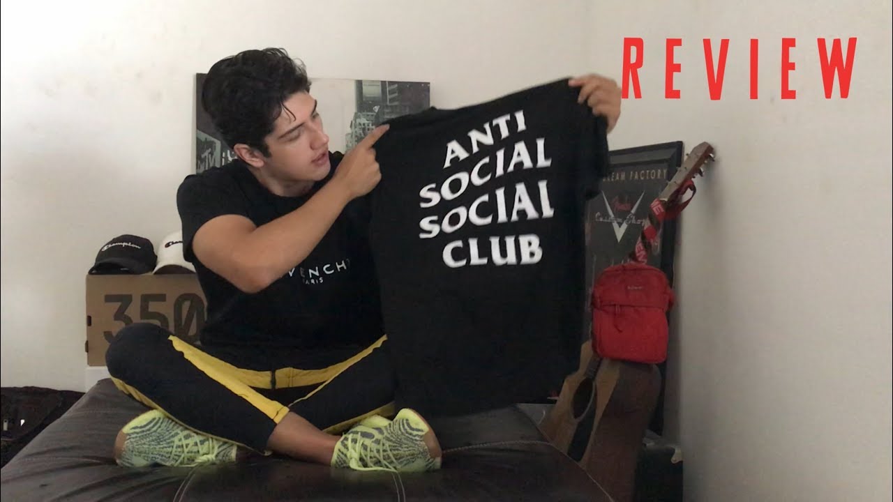 Watch video Anti Social Social Club (ASSC) T-Shirt Review and Sizing! Now Anti Social Social Club (ASSC) T-Shirt Review and Sizing!