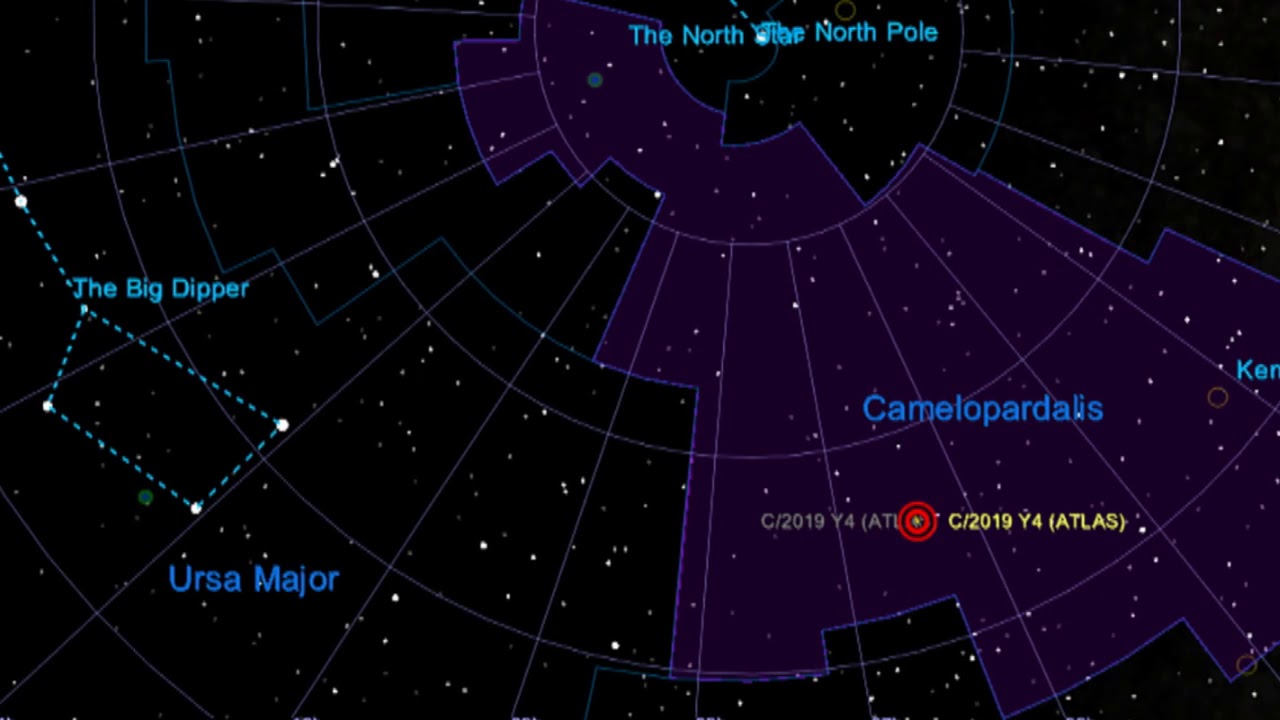 Comet Atlas - The Sky Guy – Exploring the Night Sky