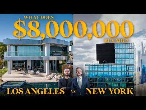 What $8 Million buys you in NYC vs LA | ft. Enes Yilmazer
