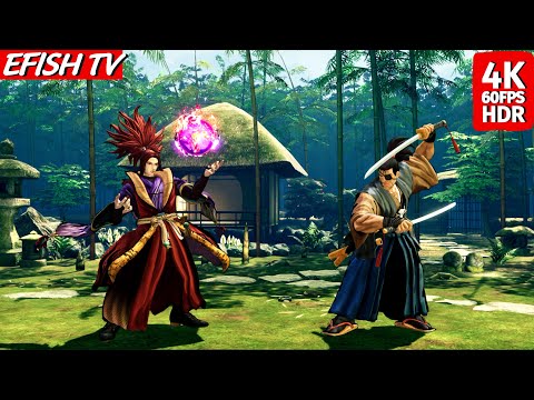 Amakusa vs Yagyu Jubei (Hardest AI) - Samurai Shodown | 4K 60FPS