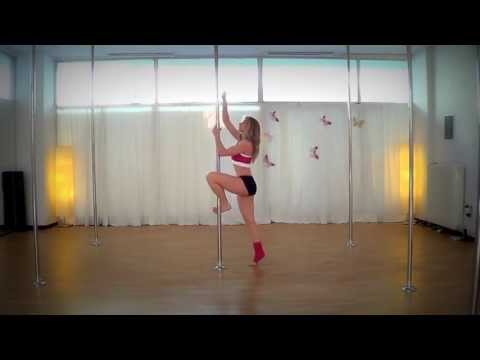 Pole Art Routine 31 - Level 3 (Metallica - Enter Sandman)