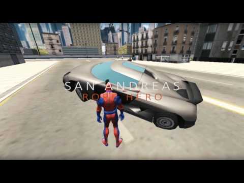 Sin City Rope Hero : Superhero Games Video