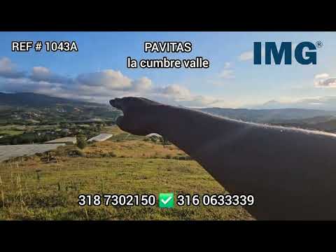 ref 1043a vendo lote campestre la cumbre pavitas hotel heliconias #inmueblesgenesis#casascampestres