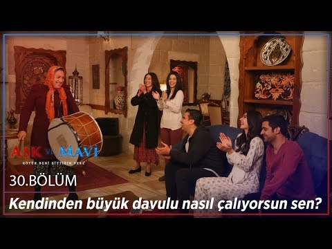Aşk ve Mavi 30.Bölüm -  Hasibe’nin hedefindeki davulcu Birgül çıktı!