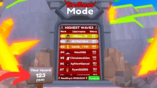 OMG! SOLO TOP RANK 🔥🤩 IN ENDLESS MODE TOILRT TOWER DEFENSE ROBLOX